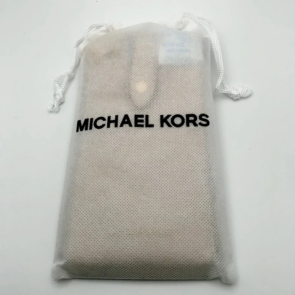 Michael Kors Blush Crossbody Phone Case Gold Chain Dust Bag New